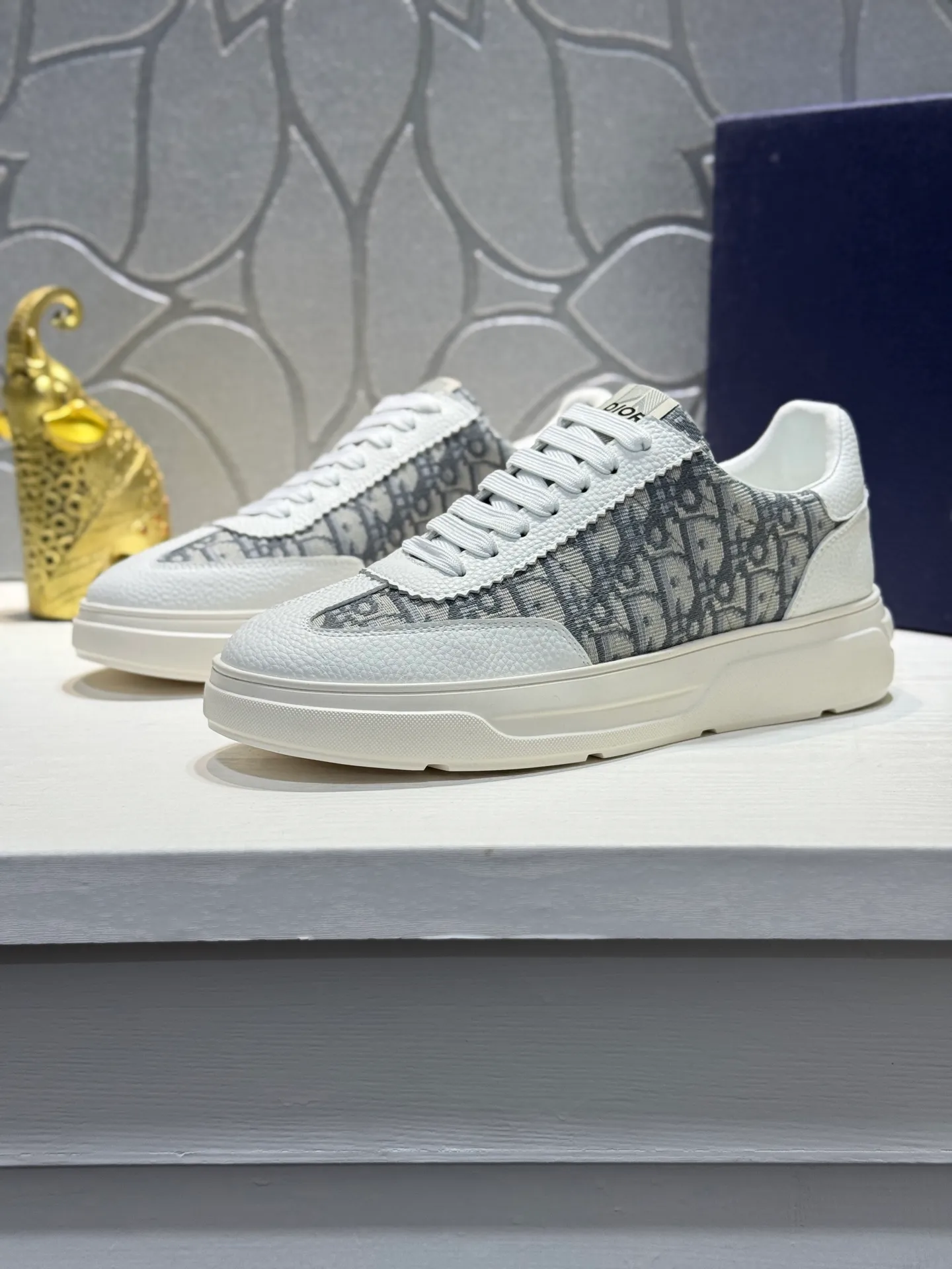 Men's Men's Shoes💰420【New Style】🦑🦑Dior🔥Christan Dior (Dior) hot style [new style] ⚠⚠️Top purchasing 🔍🔍men's casual shoes, upper cowhide stitched with Dijia special fabrics, soles: original soles specially provided by the original factory, exclusive movable molded soles super comfortable, original factory single goods, 🔍🔍high-quality multi-color splicing design, exquisite workmanship, unique, Sheepskin lining💪Details determine quality, we only make shoes with care, you can enter and leave the counter at will, welcome to compare🇮🇹Size: 38-44 (45 customized